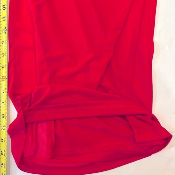 G by Giuliana High Waist Aria Mesh Knit Wide Leg Pink Pull On Pant Size Large - Picture 7 of 8